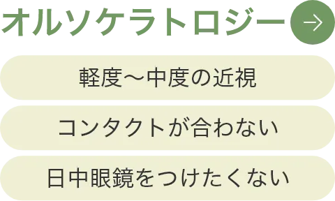 オルソケラトロジー